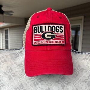 UGA Red Georgia Bulldogs Football Cap 47